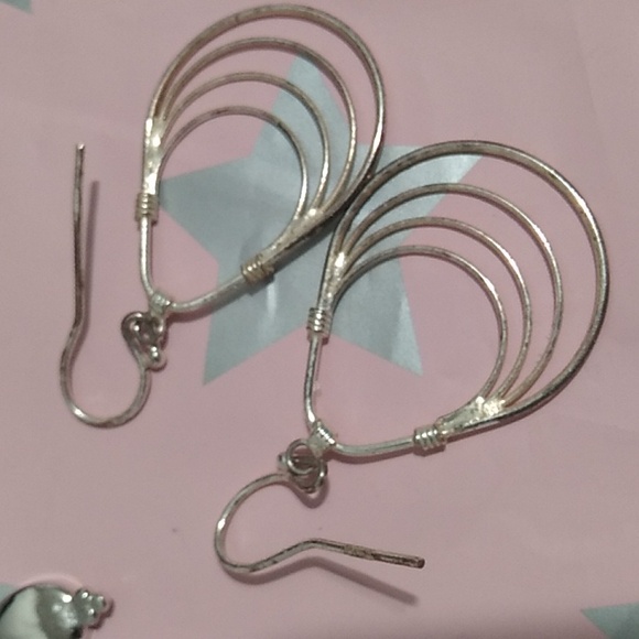 Onyx & Sterling Silver Earring Bundle 2 Pair Bundle - Picture 7 of 9